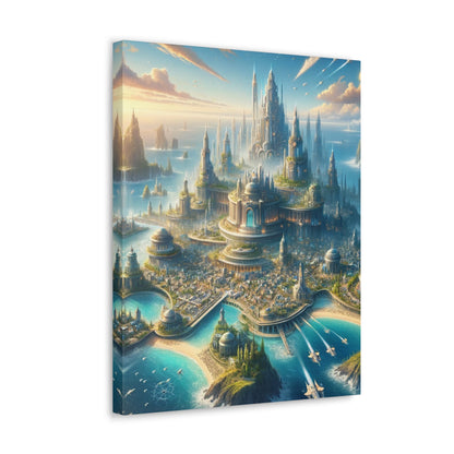 Dreams of Atlantis Art Canvas Ed. 5