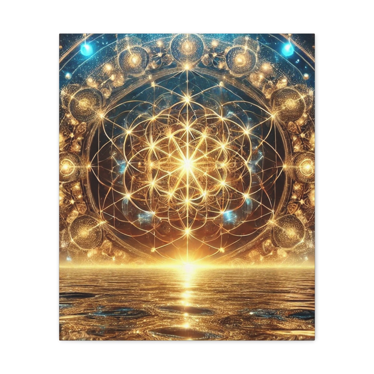 Sacred Geometry Art Canvas Ed. 97