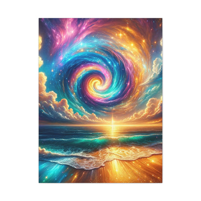 Serene Ocean Art Canvas Ed. 5