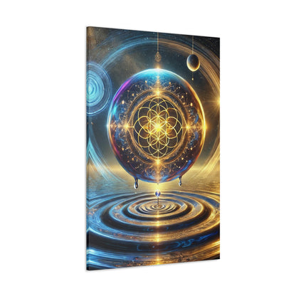 Sacred Geometry Art Canvas Ed. 25