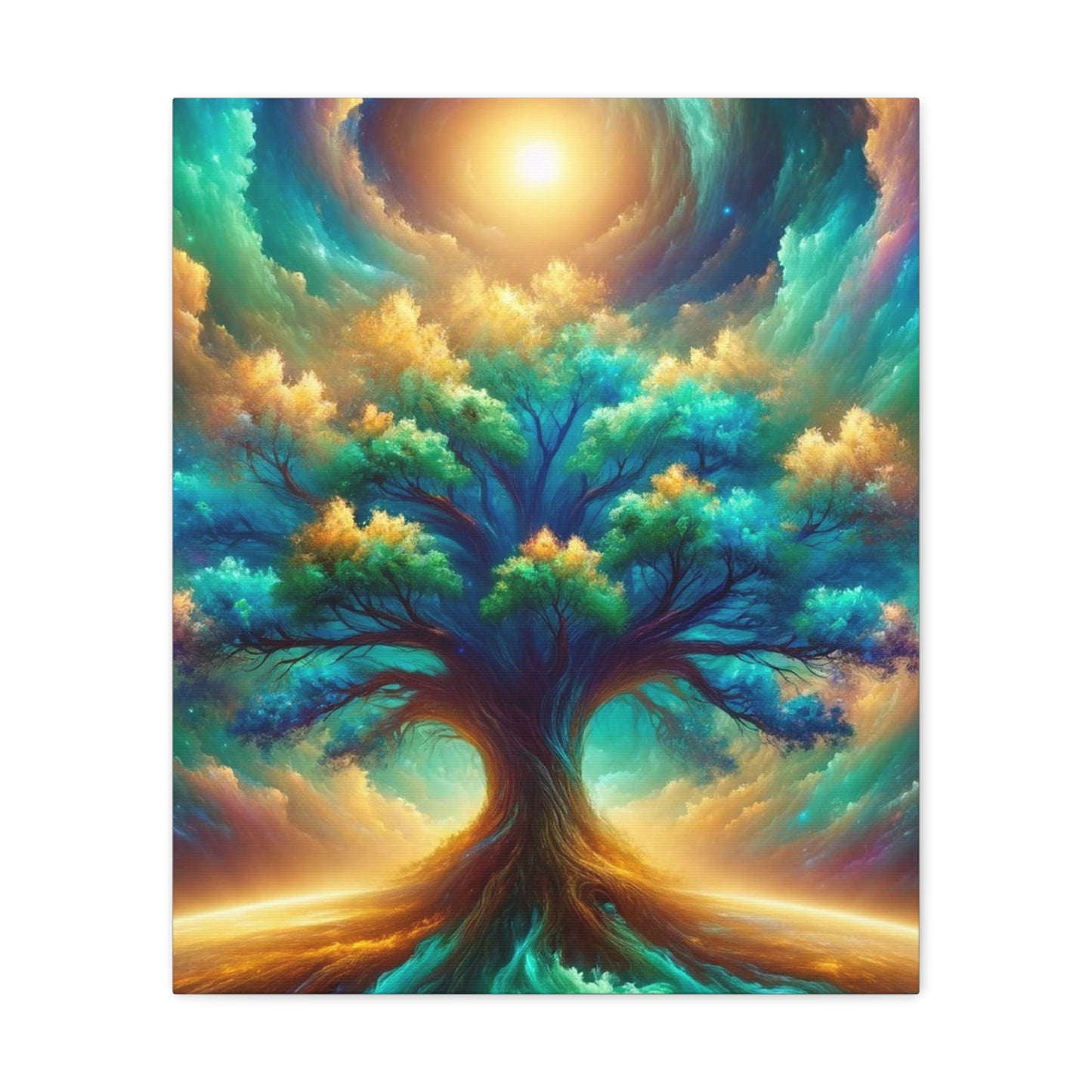 Trees of Light Art Canvas Ed. 15