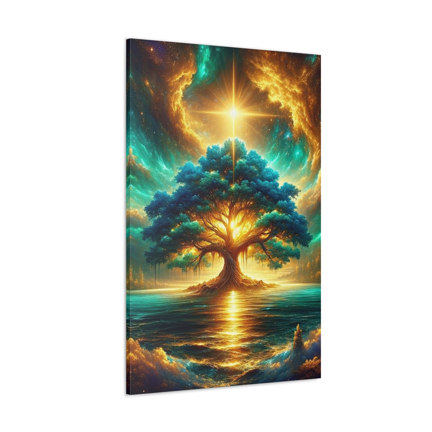 Trees of Light Art Canvas Ed. 10