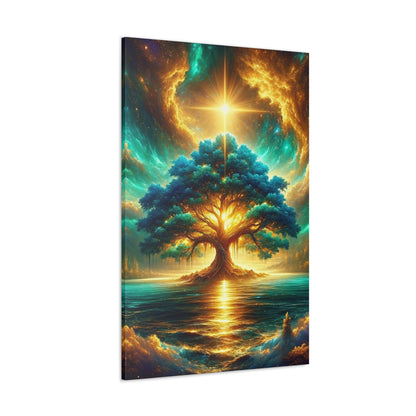 Trees of Light Art Canvas Ed. 10