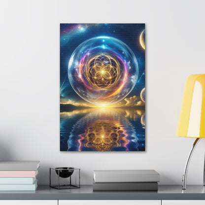 Sacred Geometry Art Canvas Ed. 15