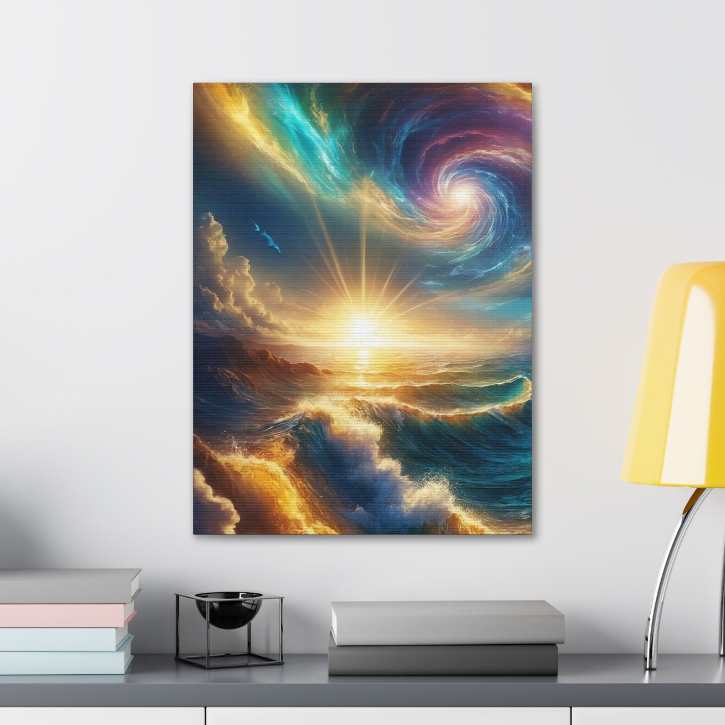 Serene Ocean Art Canvas Ed. 1