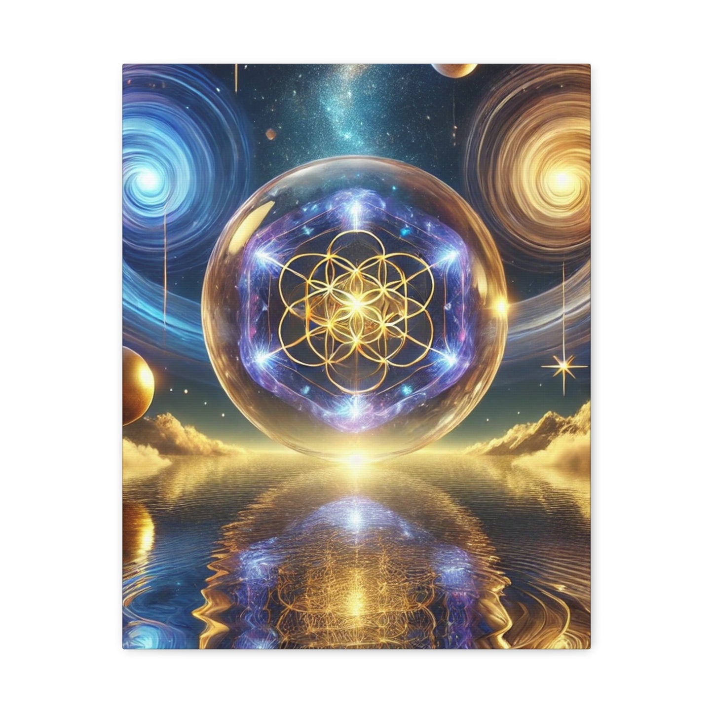 Sacred Geometry Art Canvas Ed. 20