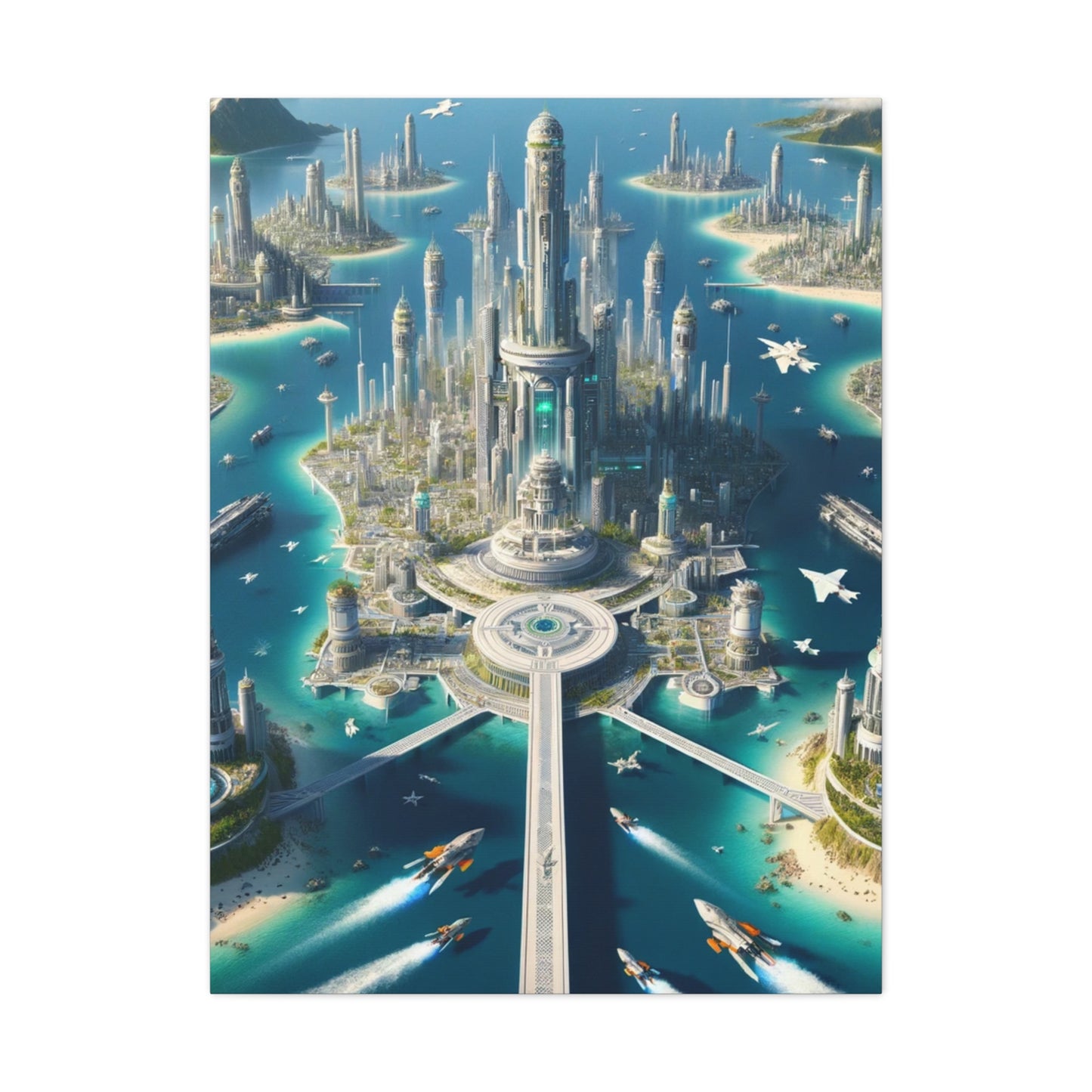 Dreams of Atlantis Art Canvas Ed. 4