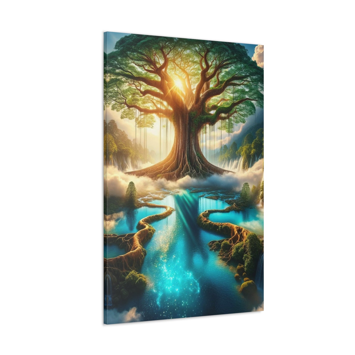 Trees of Light Art Canvas Ed. 11