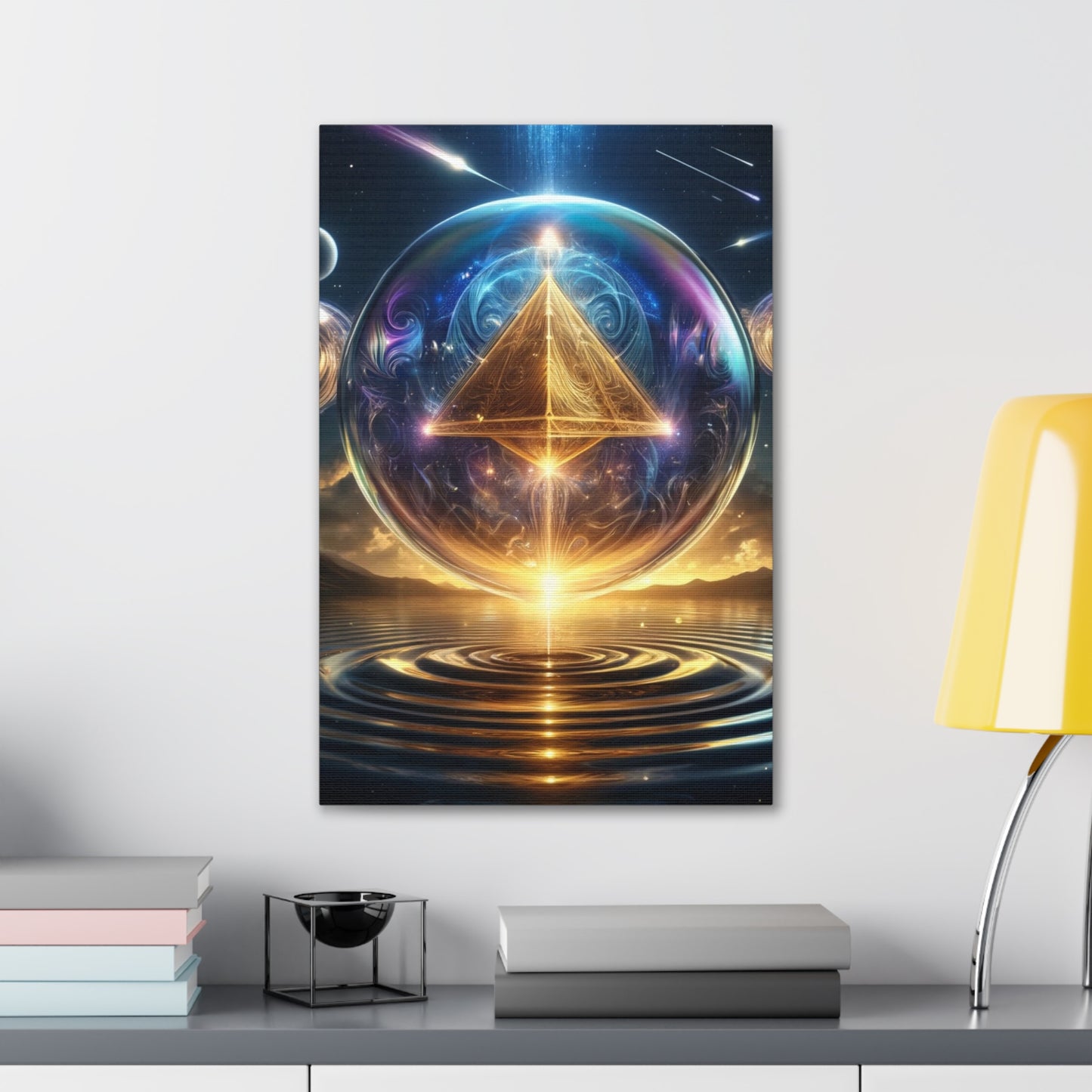 Sacred Geometry Art Canvas Ed. 32