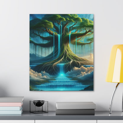 Trees of Light Art Canvas Ed. 6