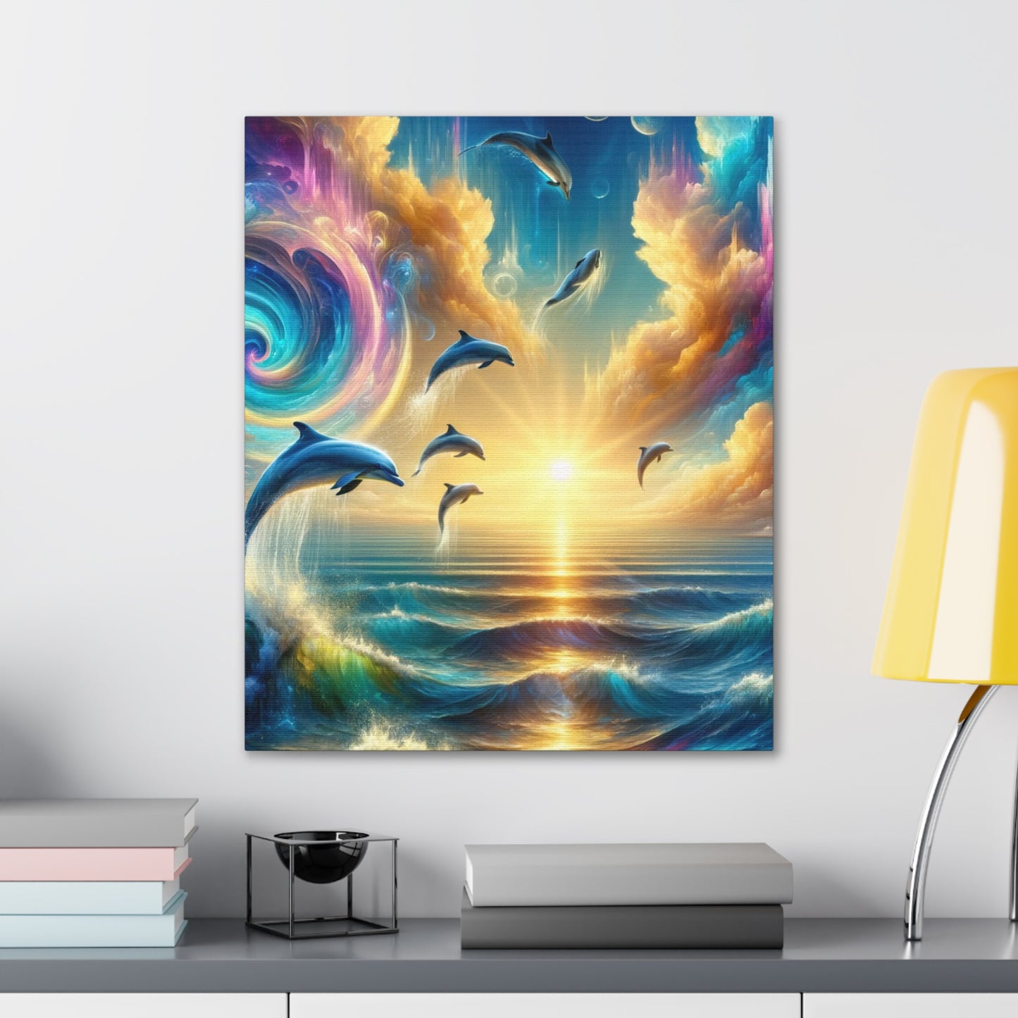 Serene Ocean Art Canvas Ed. 7