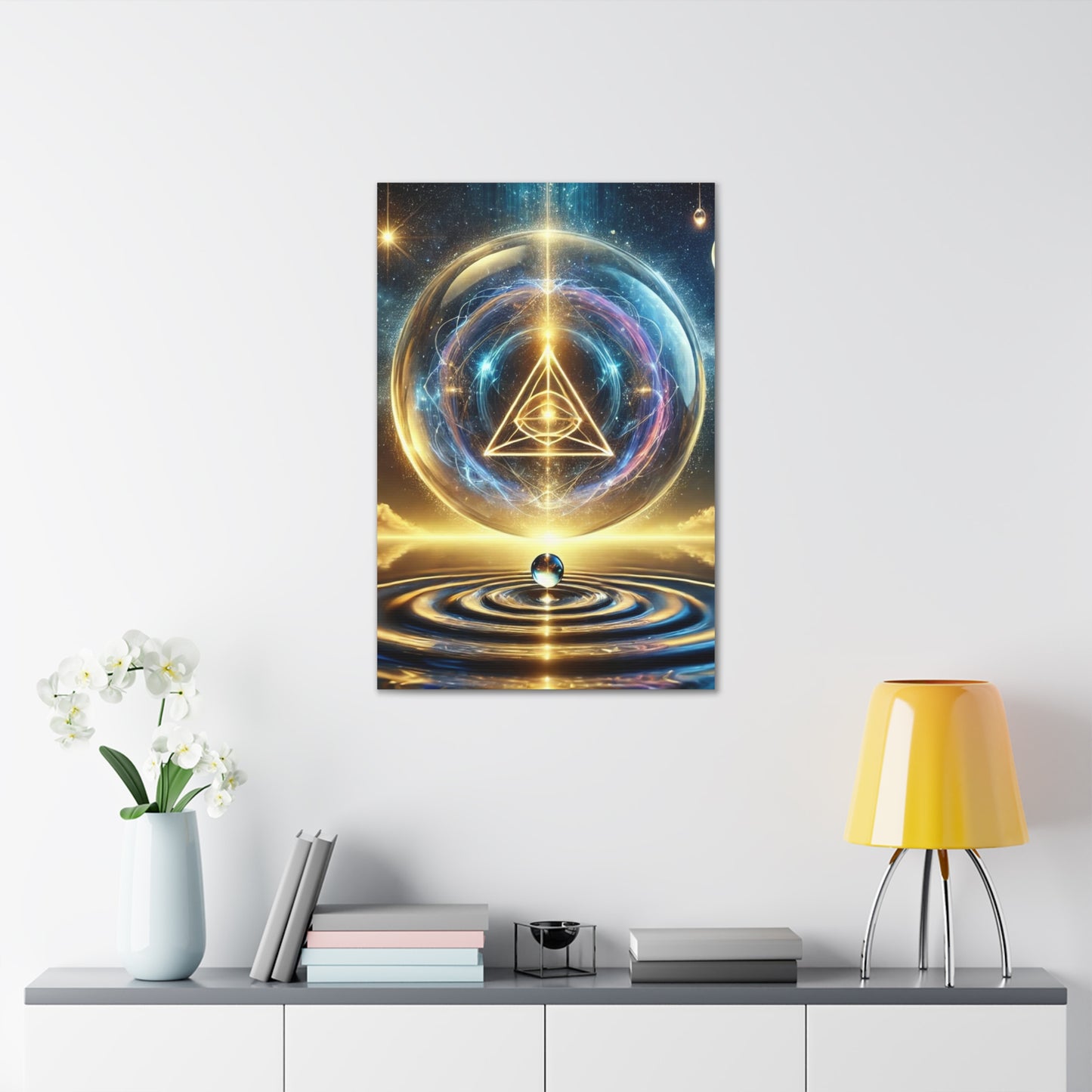 Sacred Geometry Art Canvas Ed. 33