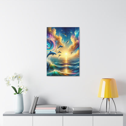 Serene Ocean Art Canvas Ed. 7