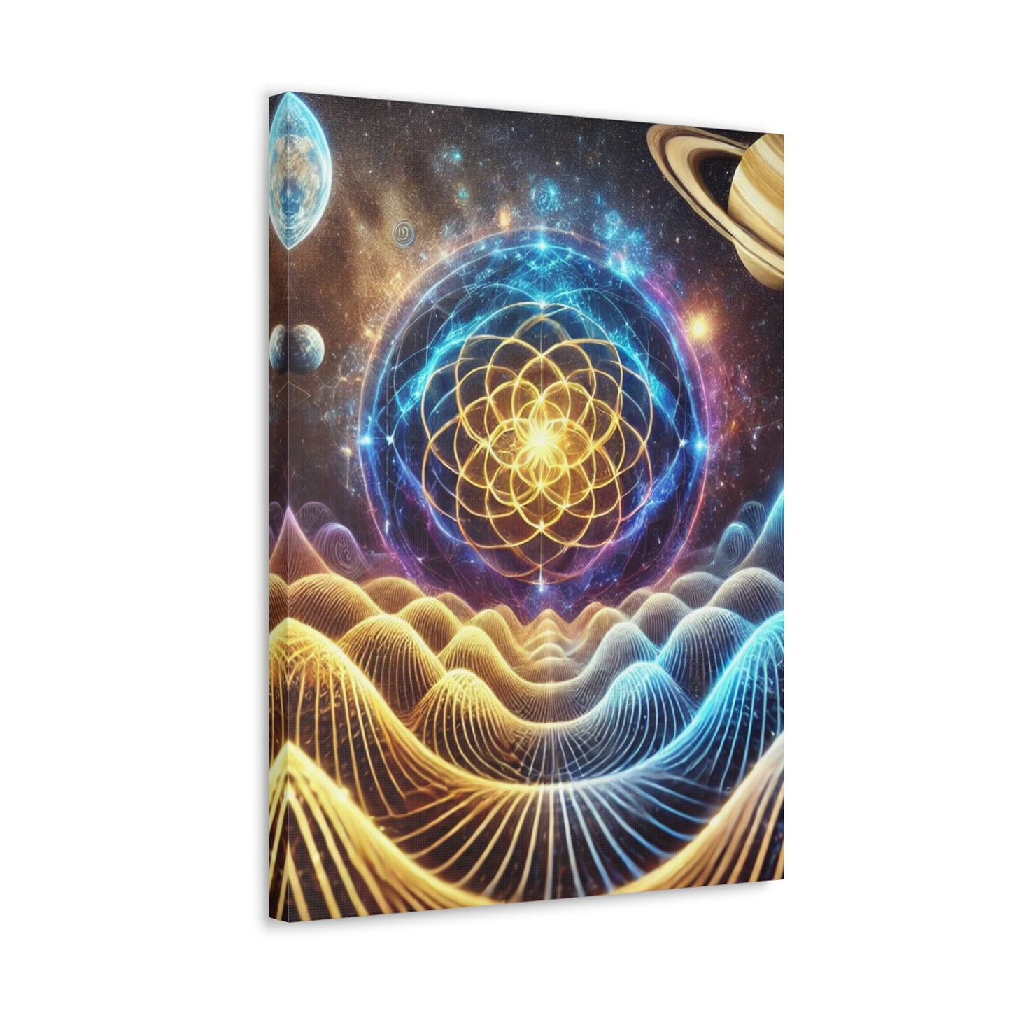 Sacred Geometry Art Canvas Ed. 8