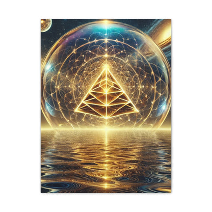 Sacred Geometry Art Canvas Ed. 42