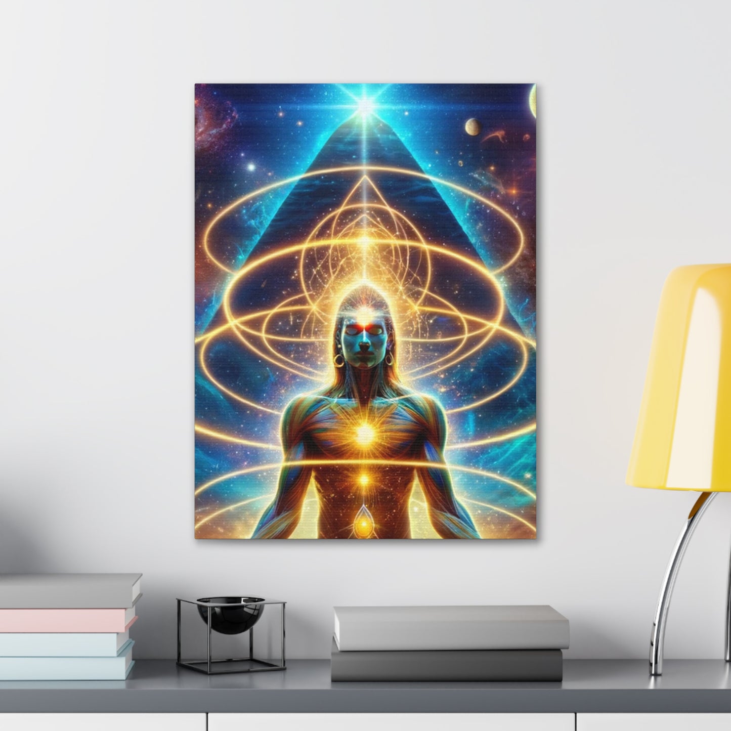 Quantum Entanglement Art Canvas Ed. 14