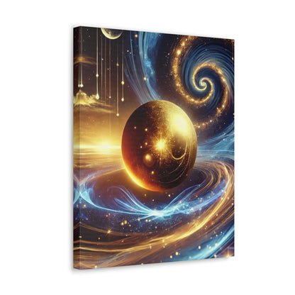 Energetic Orbs Art Canvas Ed. 6