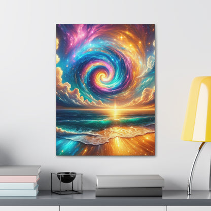 Serene Ocean Art Canvas Ed. 5