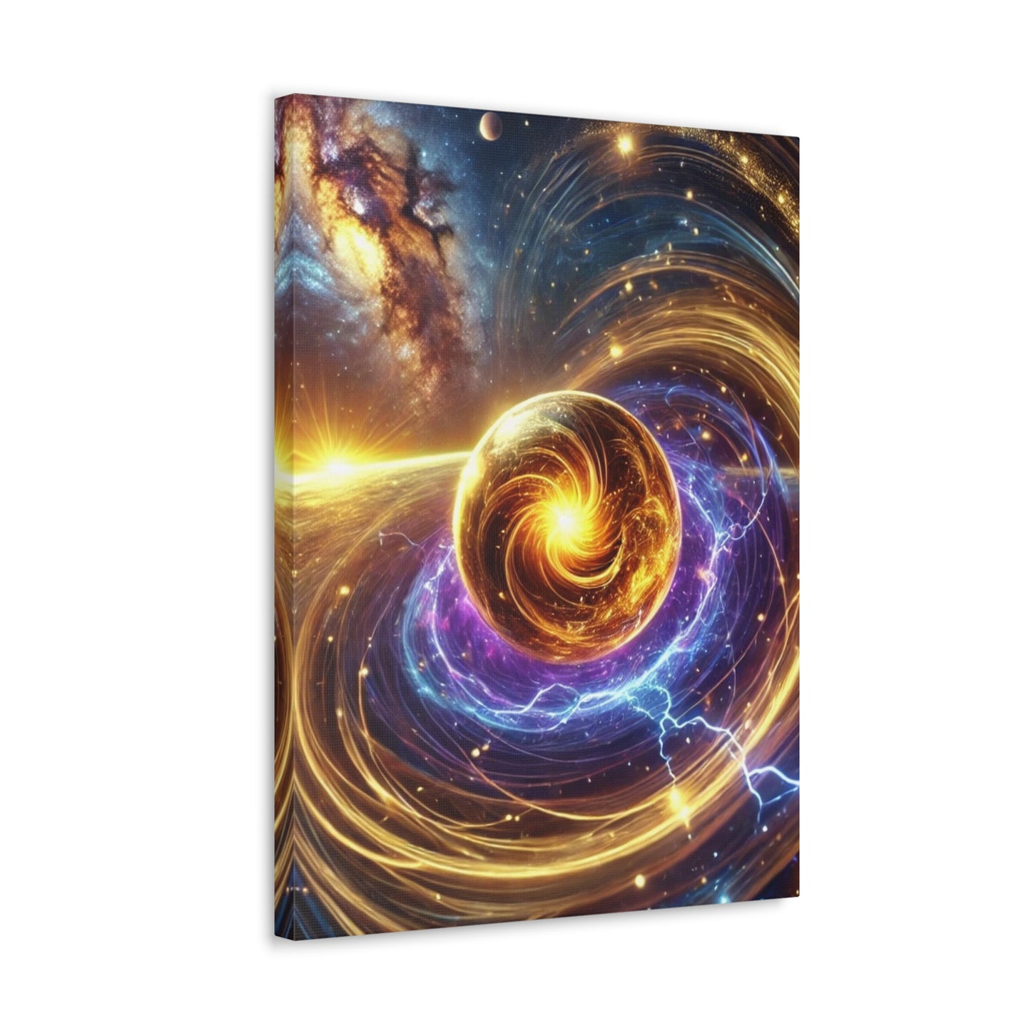 Energetic Orbs Art Canvas Ed. 8