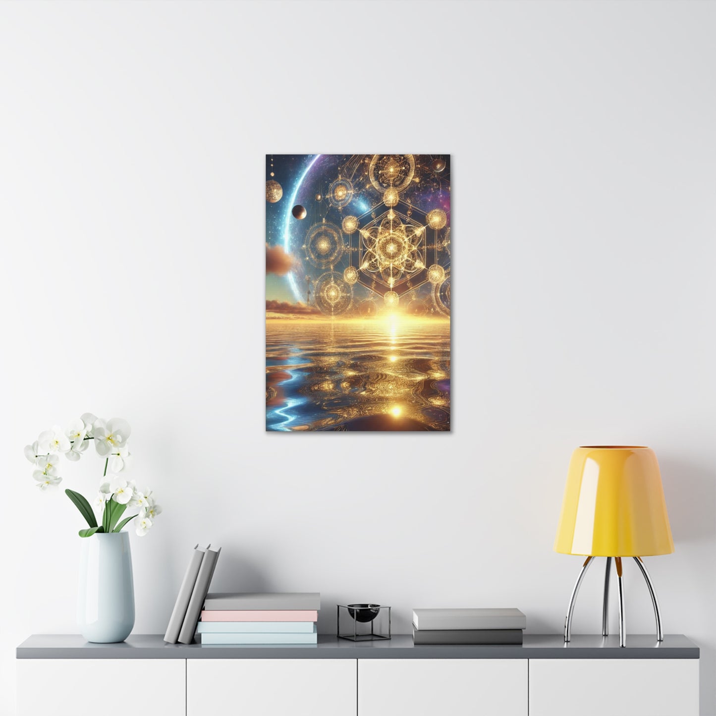 Sacred Geometry Art Canvas Ed. 94