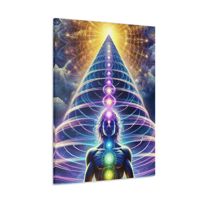 Quantum Entanglement Art Canvas Ed. 8