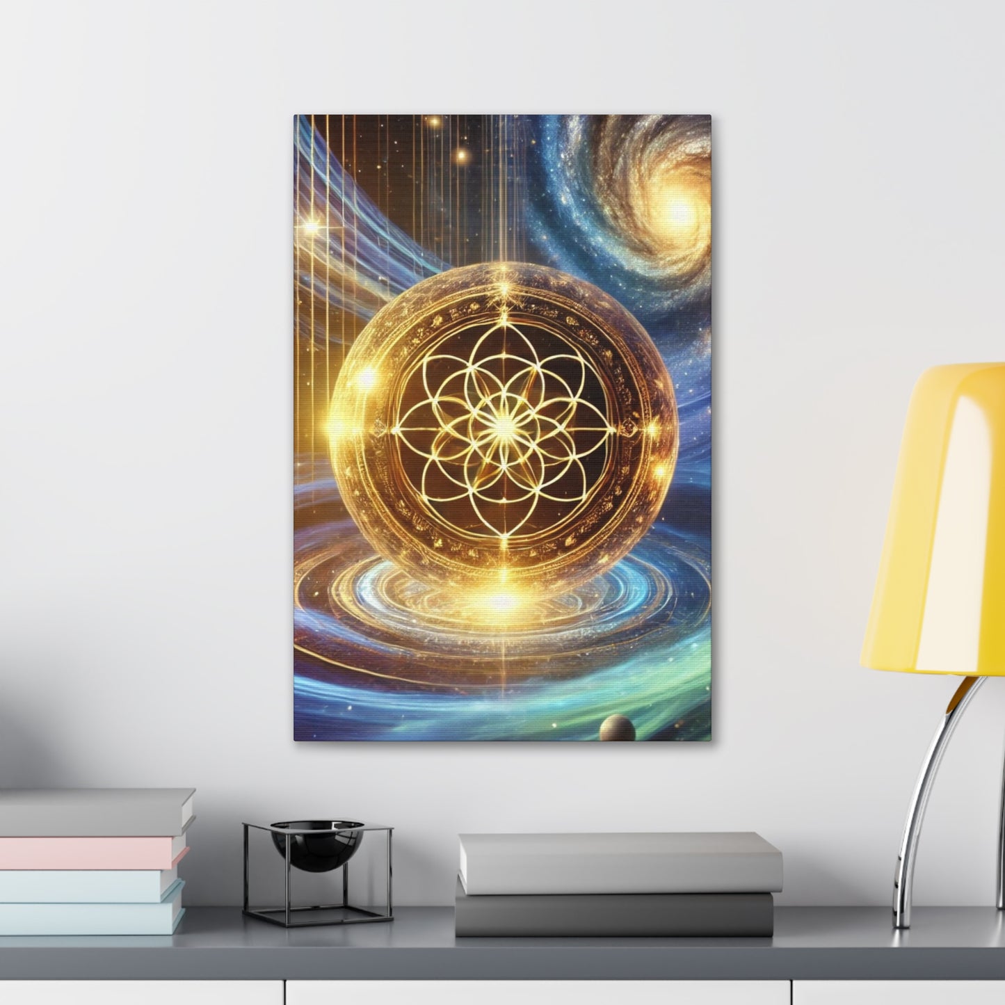 Sacred Geometry Art Canvas Ed. 57