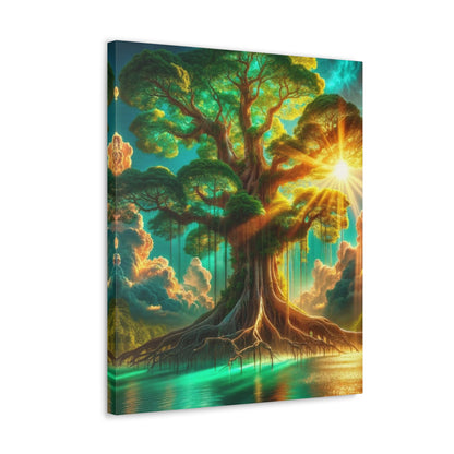 Trees of Light Art Canvas Ed. 12