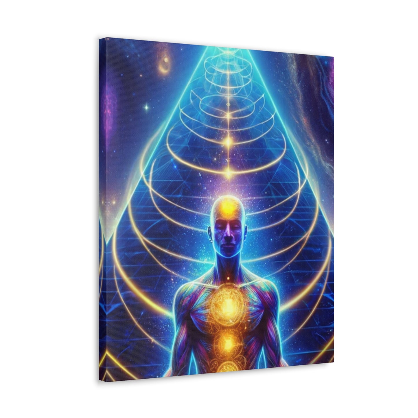 Quantum Entanglement Art Canvas Ed. 4