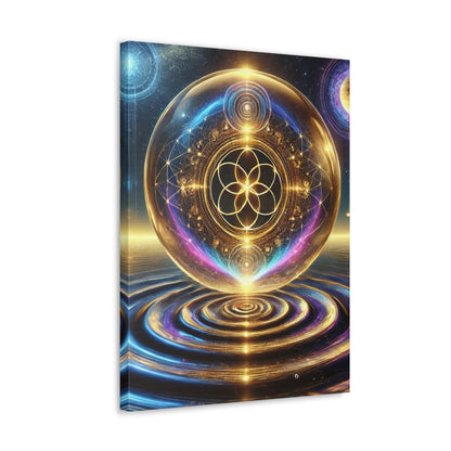 Sacred Geometry Art Canvas Ed. 26