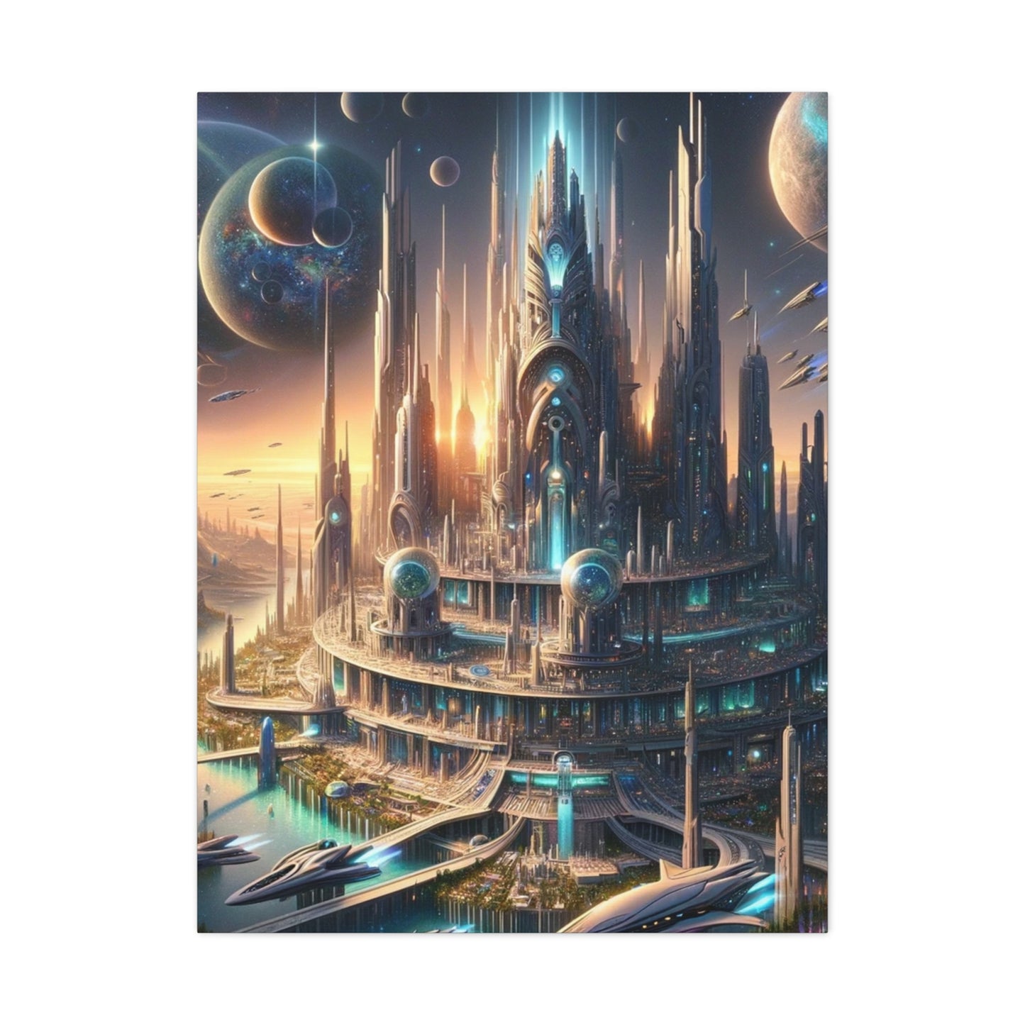 Dreams of Atlantis Art Canvas Ed. 9