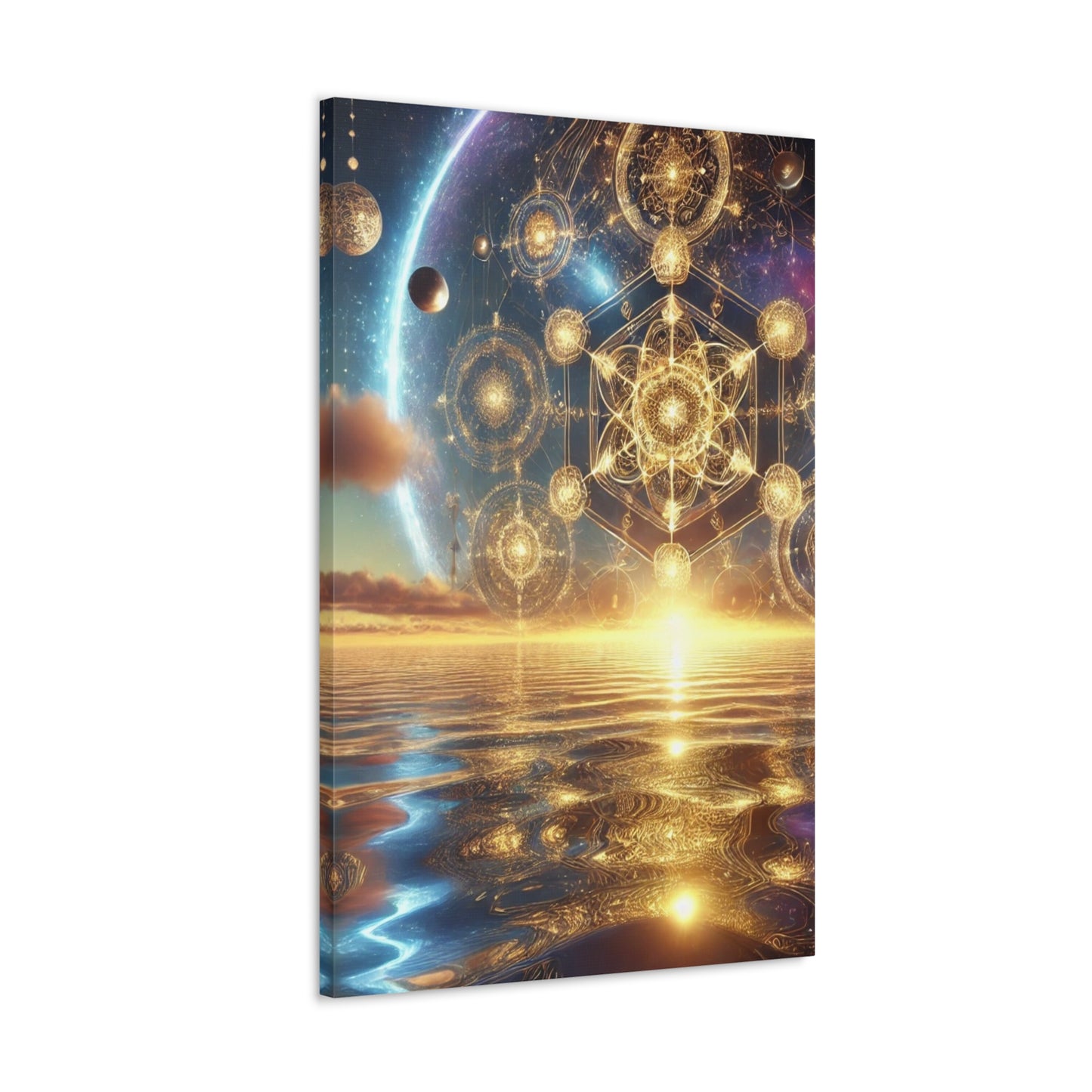 Sacred Geometry Art Canvas Ed. 94