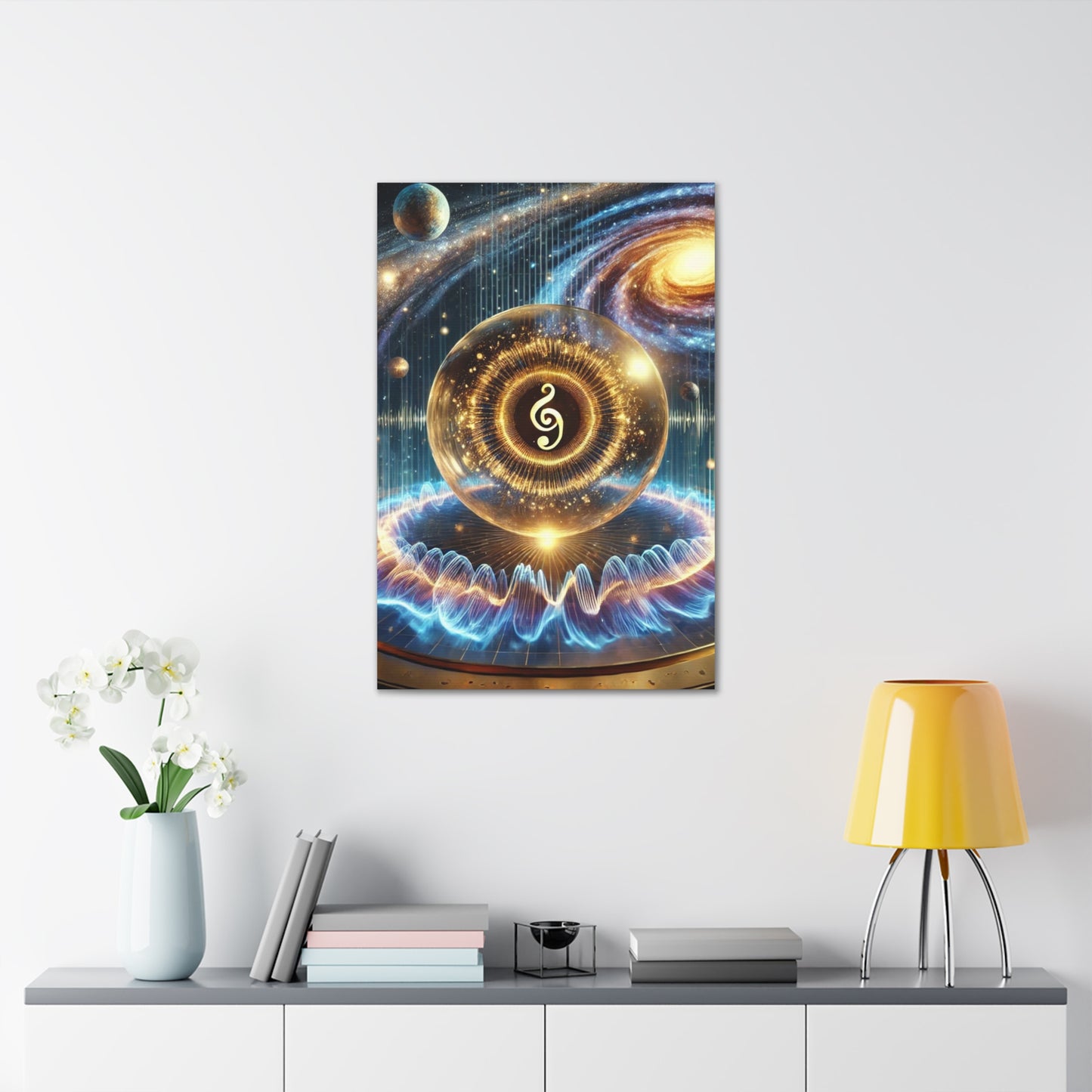 Sacred Geometry Art Canvas Ed. 62