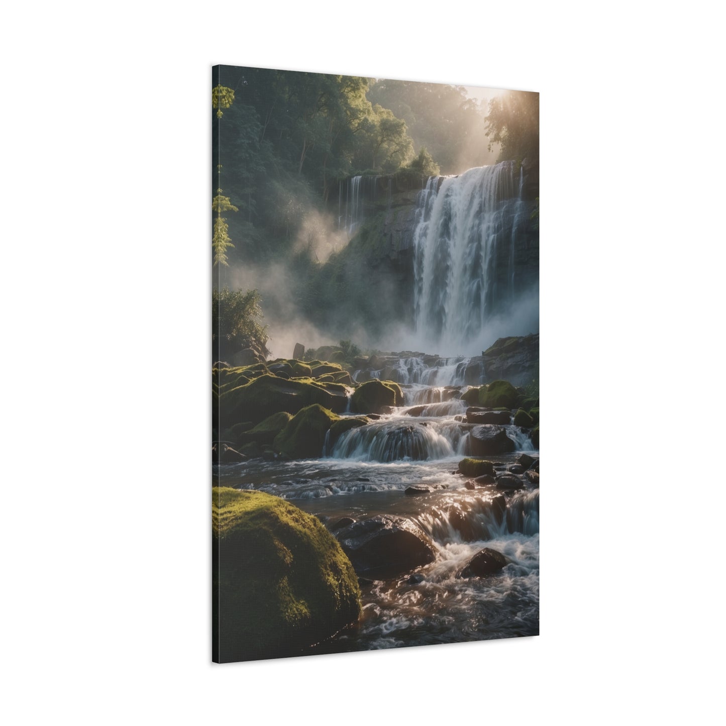 Majestic Waterfalls Art Canvas Ed. 15