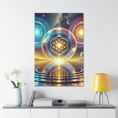 Sacred Geometry Art Canvas Ed. 13