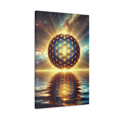 Sacred Geometry Art Canvas Ed. 47