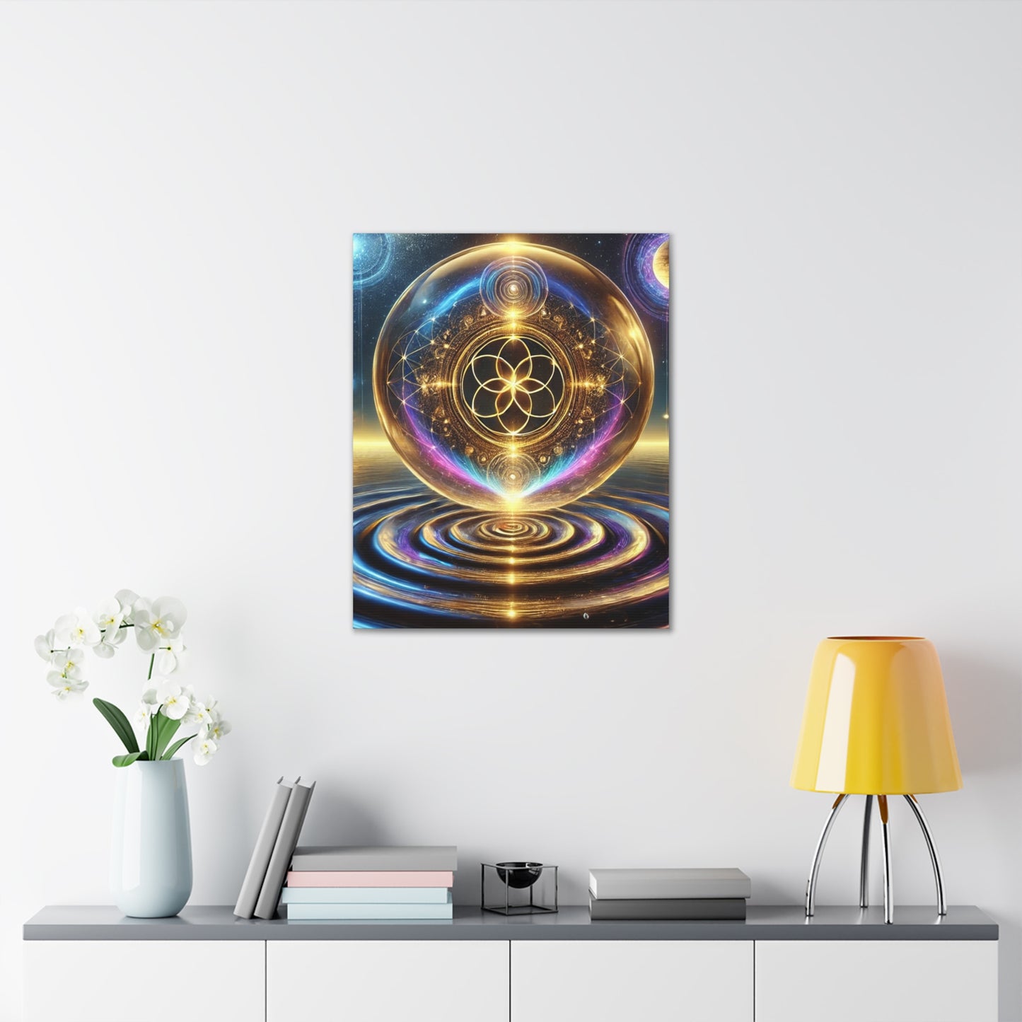 Sacred Geometry Art Canvas Ed. 26