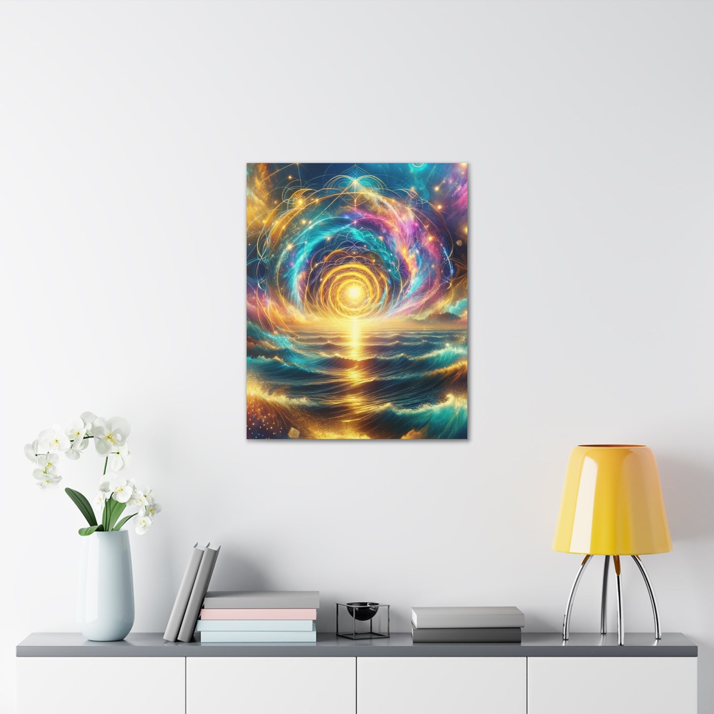 Serene Ocean Art Canvas Ed. 17