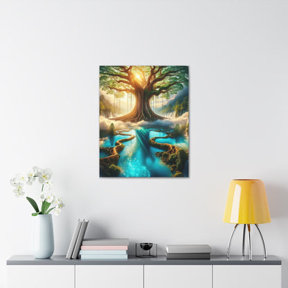 Trees of Light Art Canvas Ed. 11