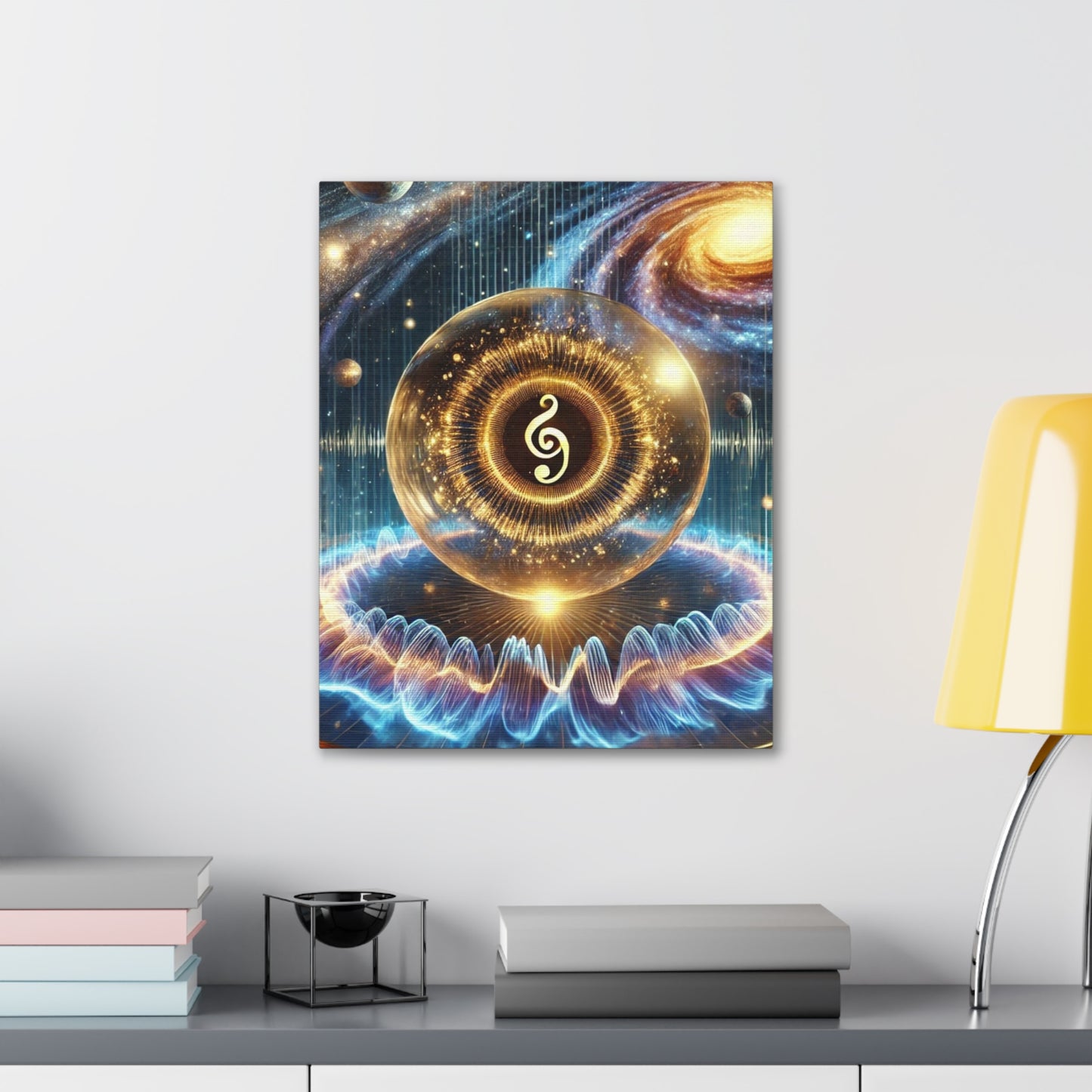 Sacred Geometry Art Canvas Ed. 62