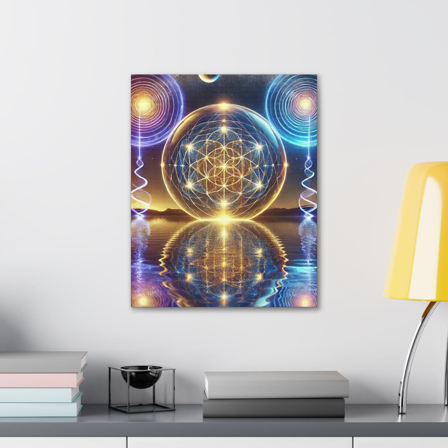 Sacred Geometry Art Canvas Ed. 17