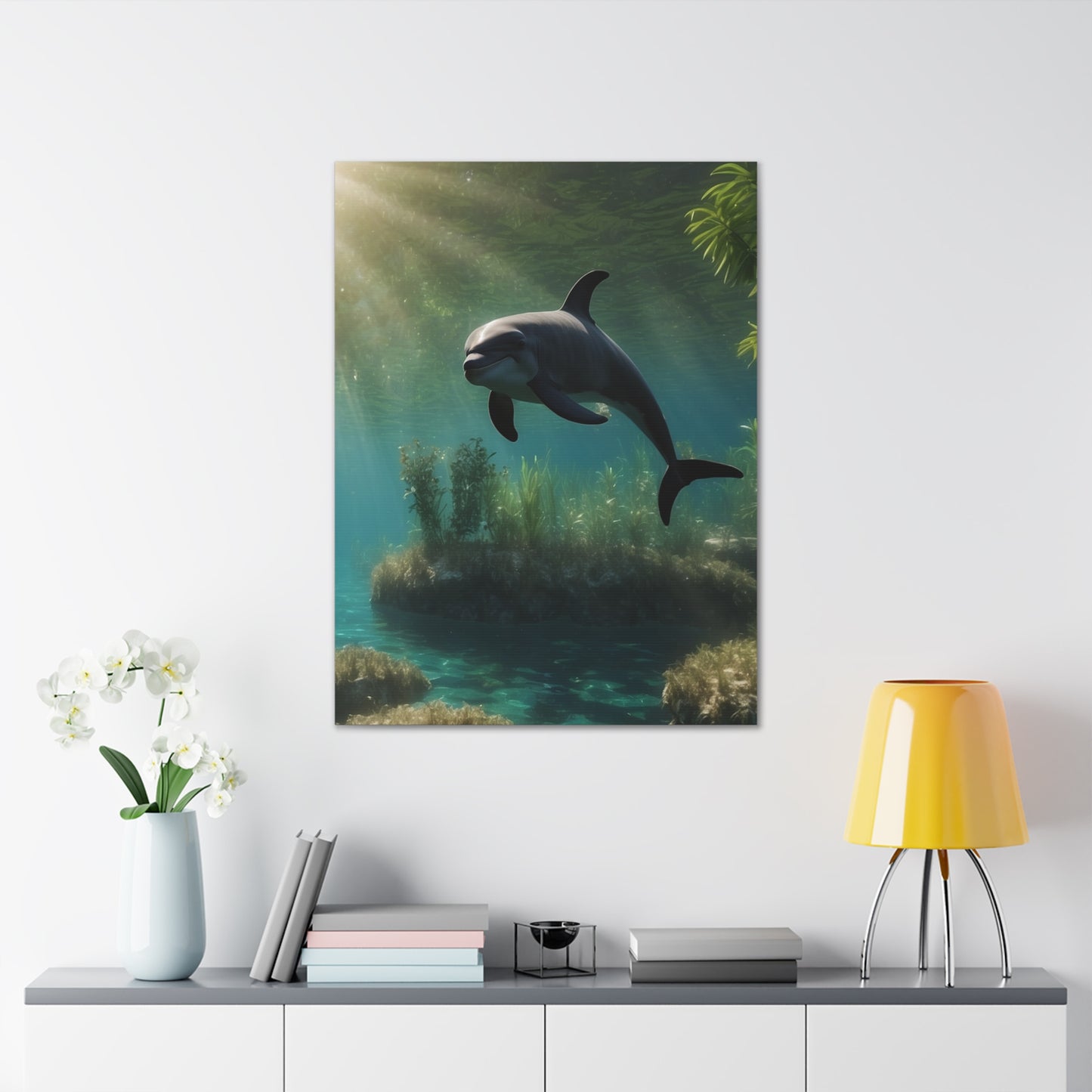 Serene Ocean Art Canvas Ed. 3