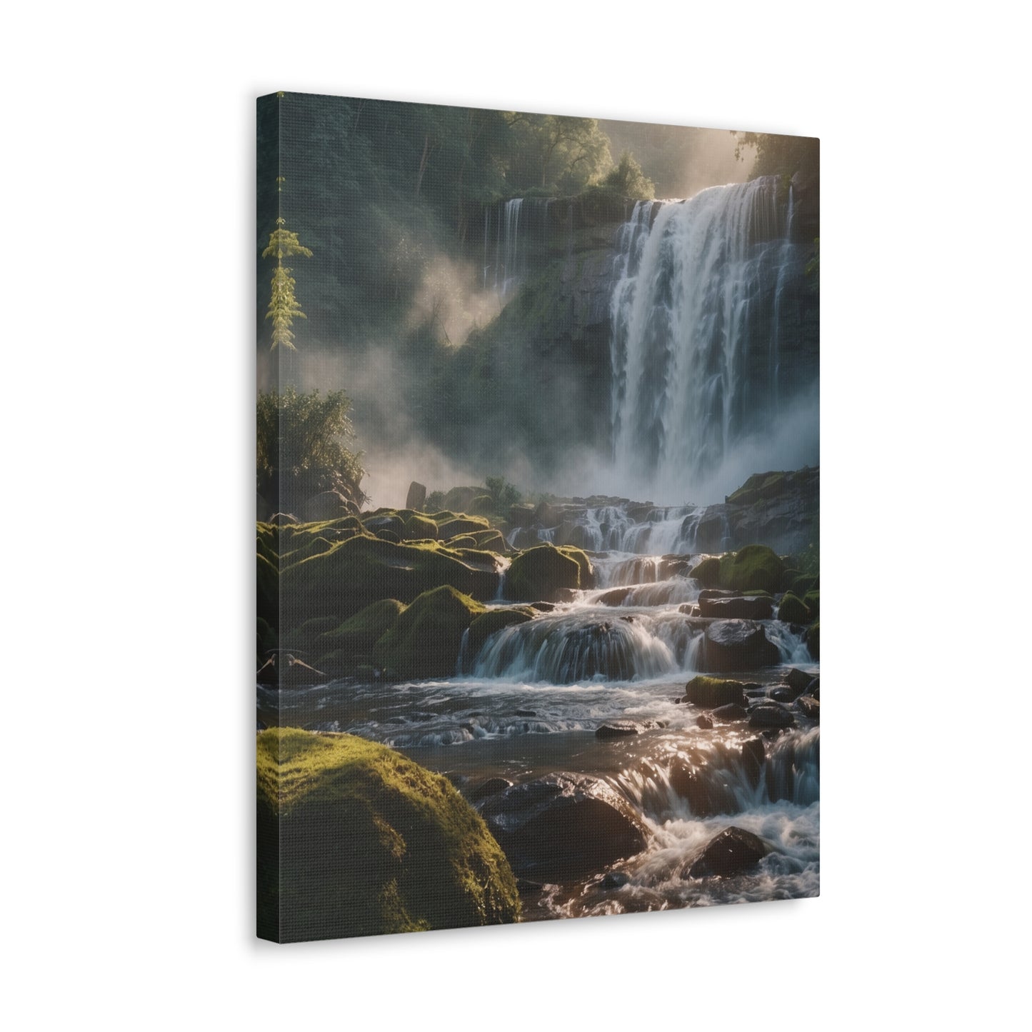 Majestic Waterfalls Art Canvas Ed. 15