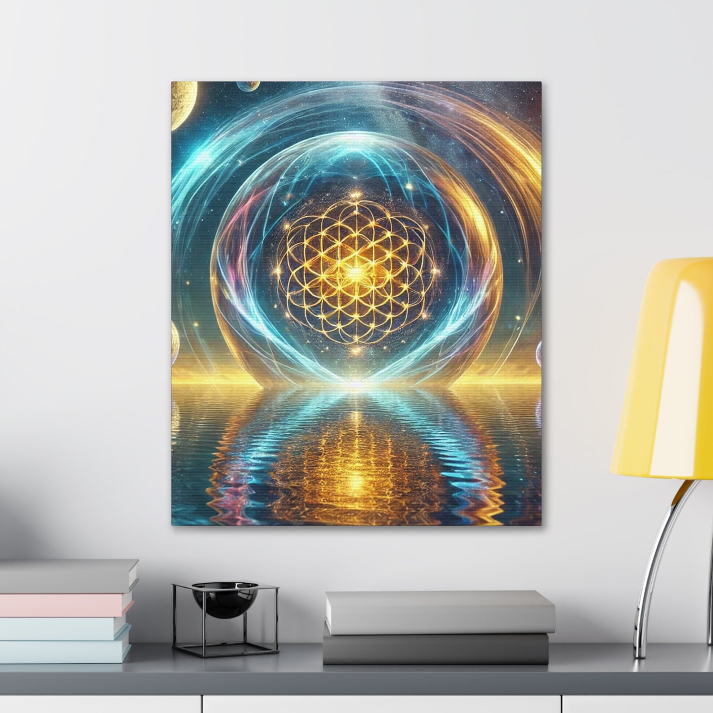 Sacred Geometry Art Canvas Ed. 14