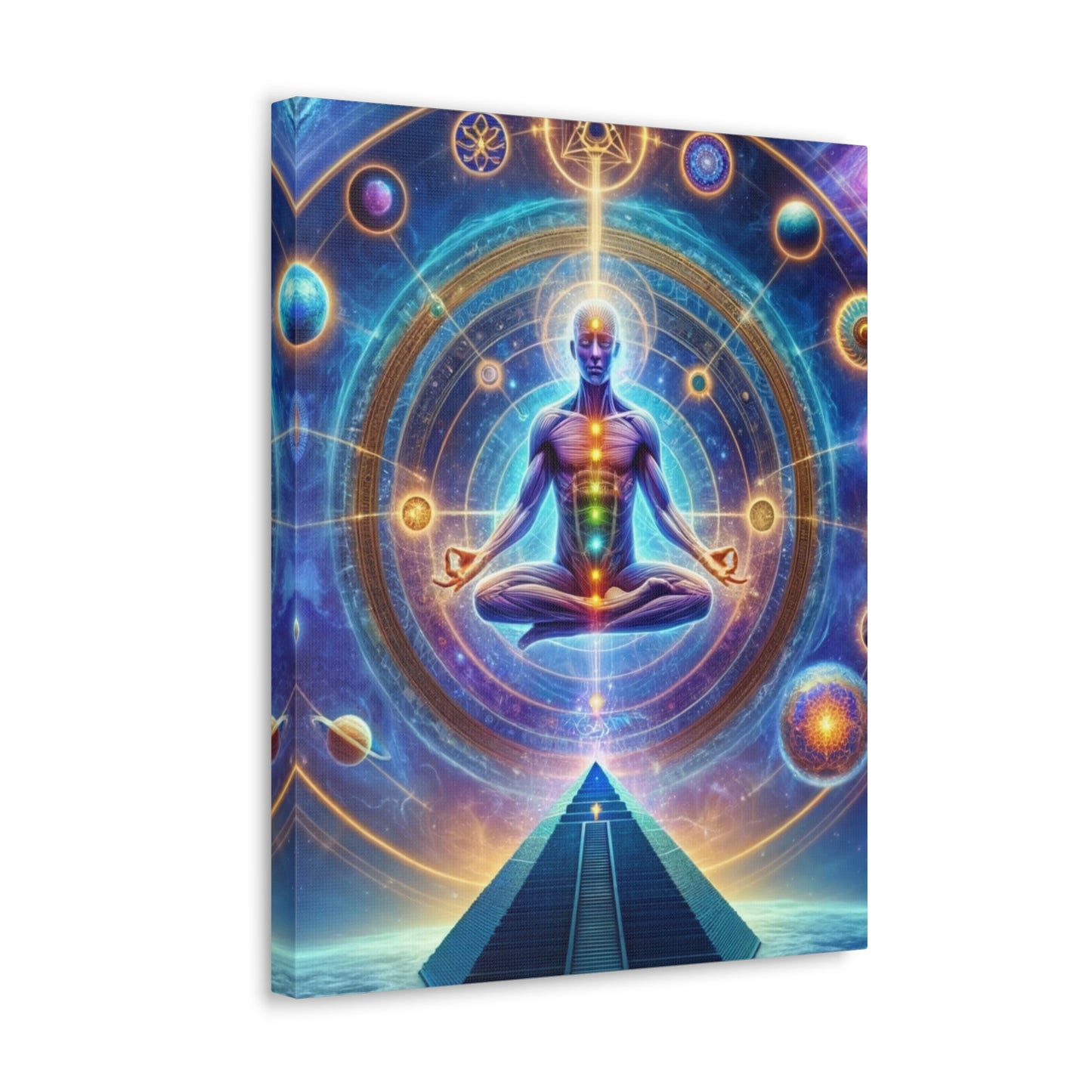 Quantum Entanglement Art Canvas Ed. 34