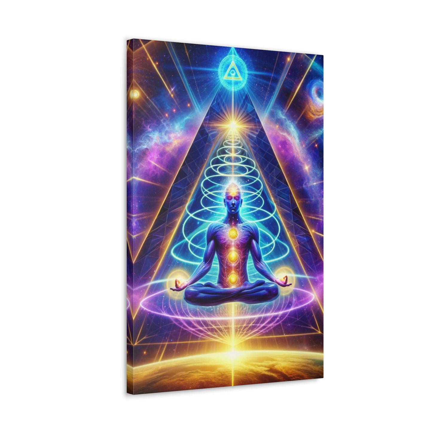 Quantum Entanglement Art Canvas Ed. 7