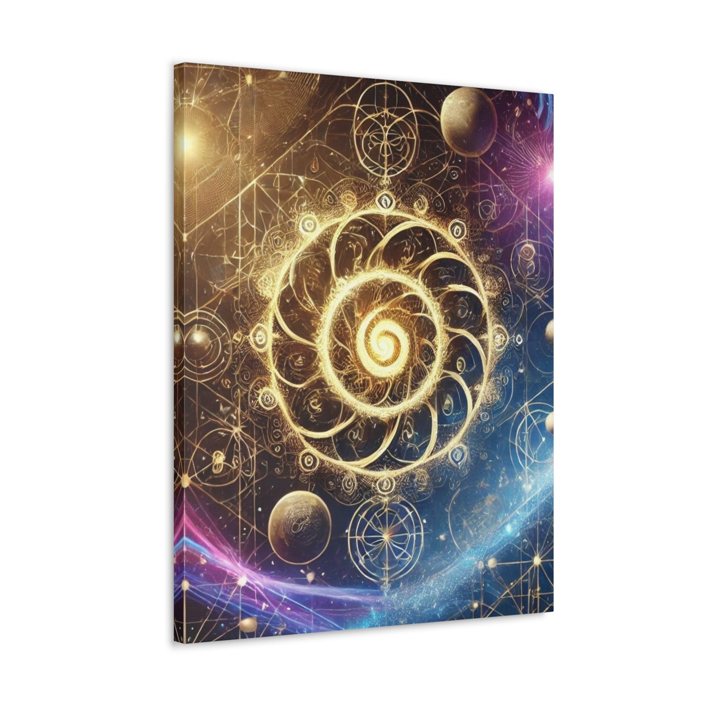 Sacred Geometry Art Canvas Ed. 65