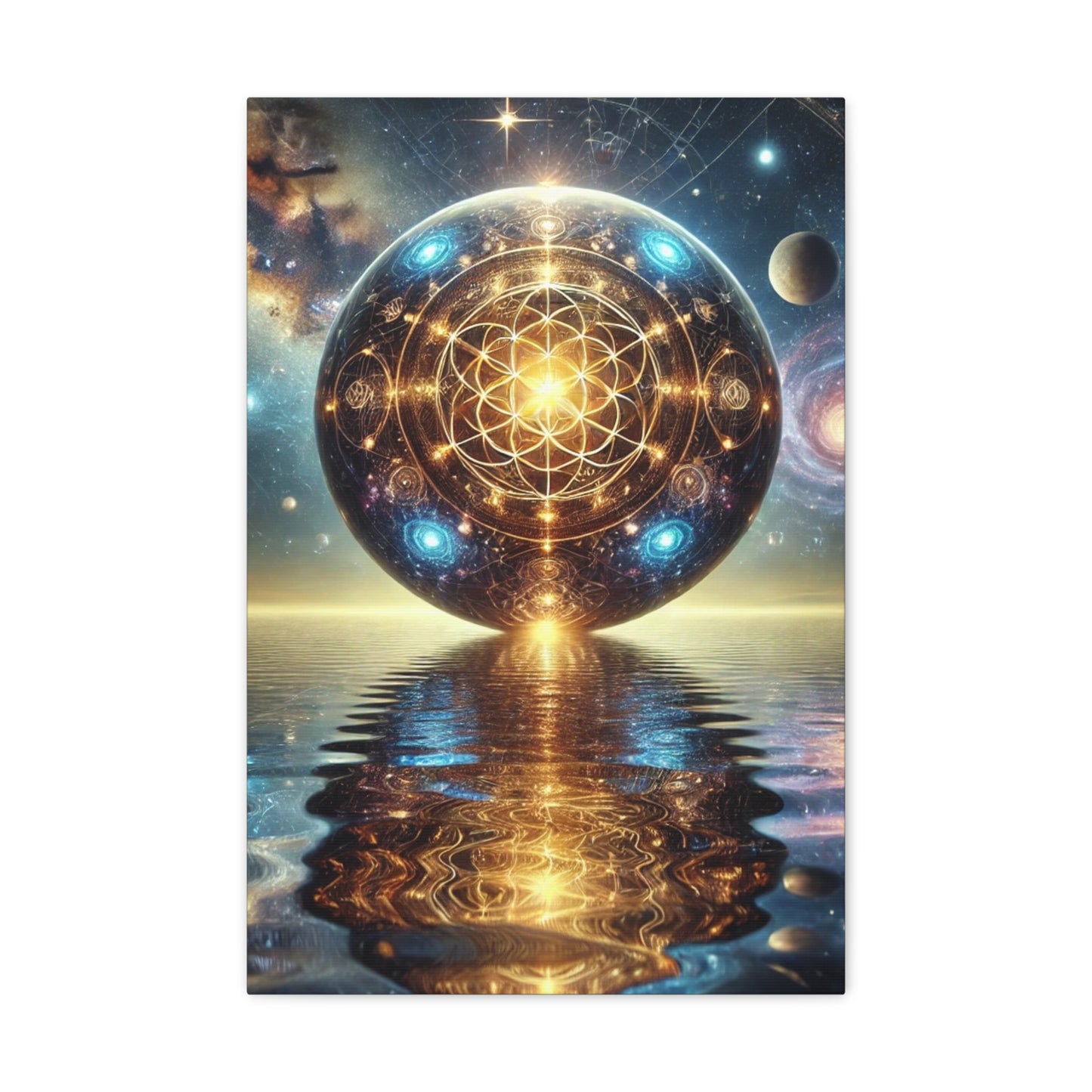 Sacred Geometry Art Canvas Ed. 50