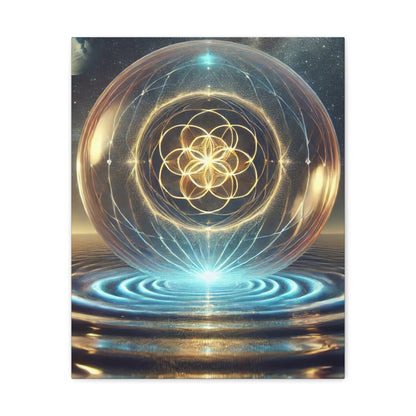 Sacred Geometry Art Canvas Ed. 10