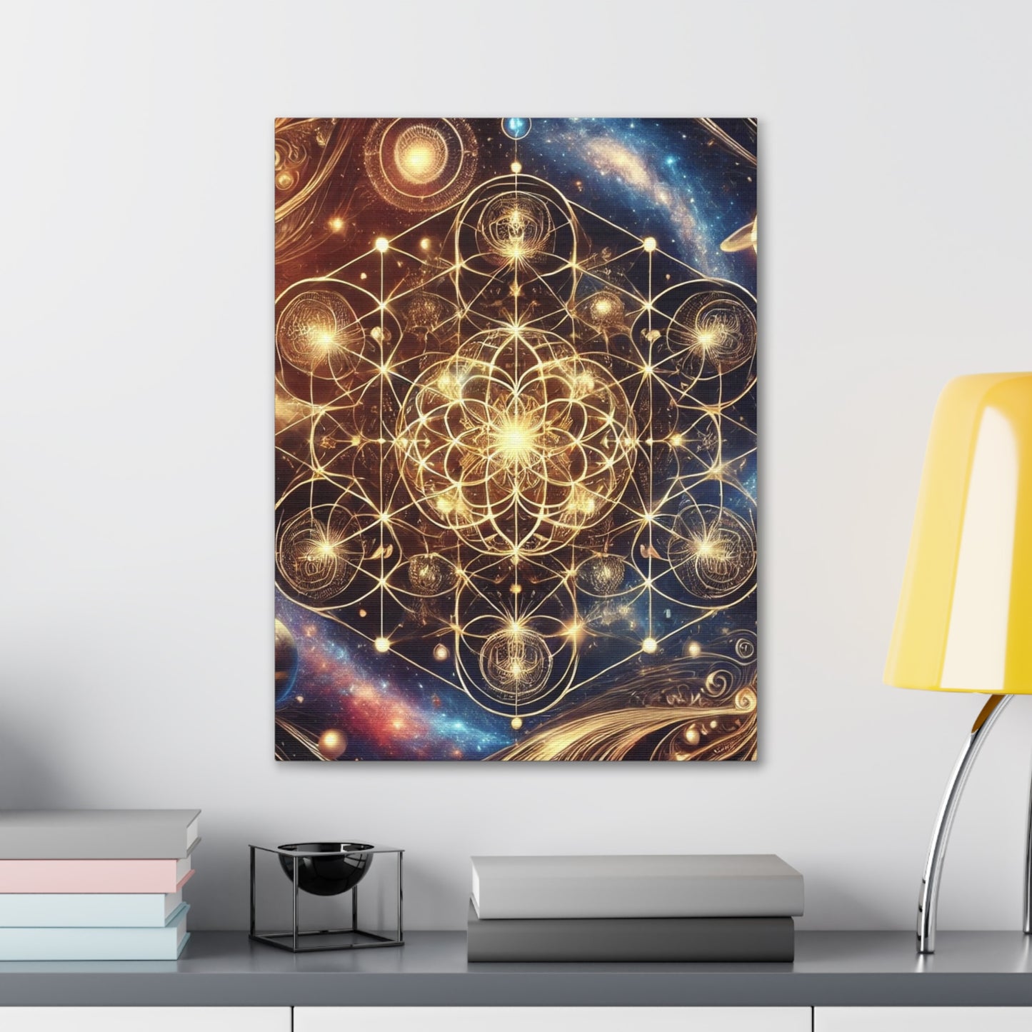 Sacred Geometry Art Canvas Ed. 78