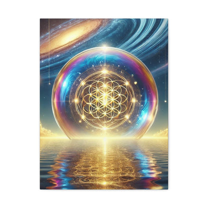 Sacred Geometry Art Canvas Ed. 21